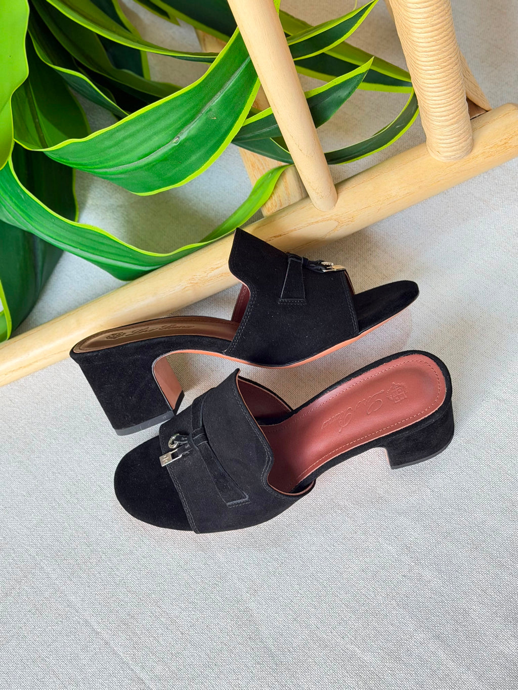 Loro Piana Summer Charms Heeled Sandal