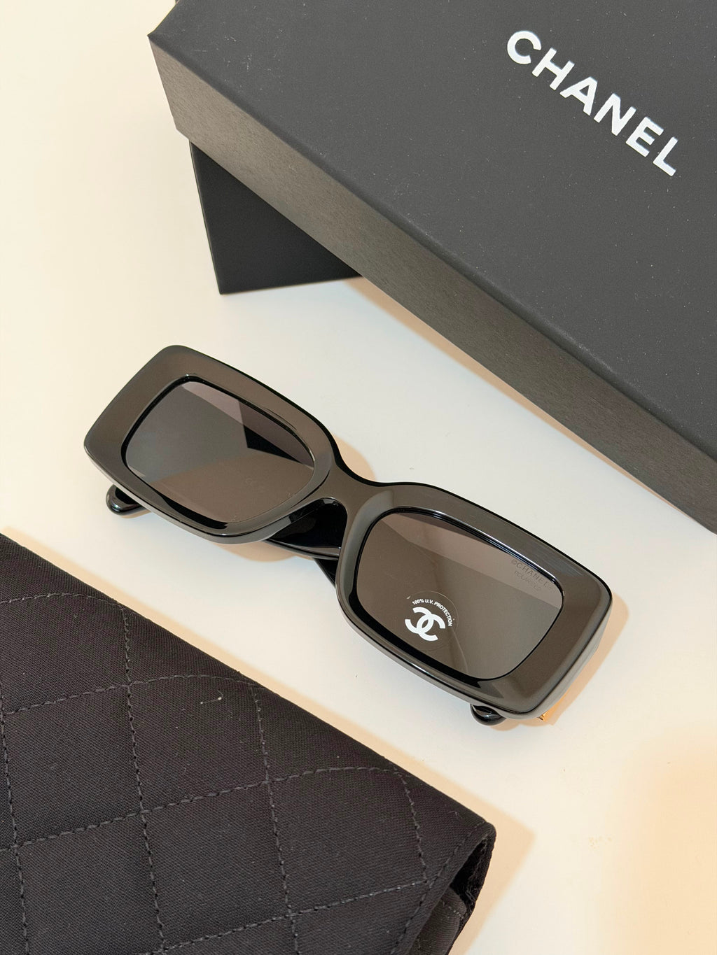 Chanel Rectangle Sunglasses CH5534A
