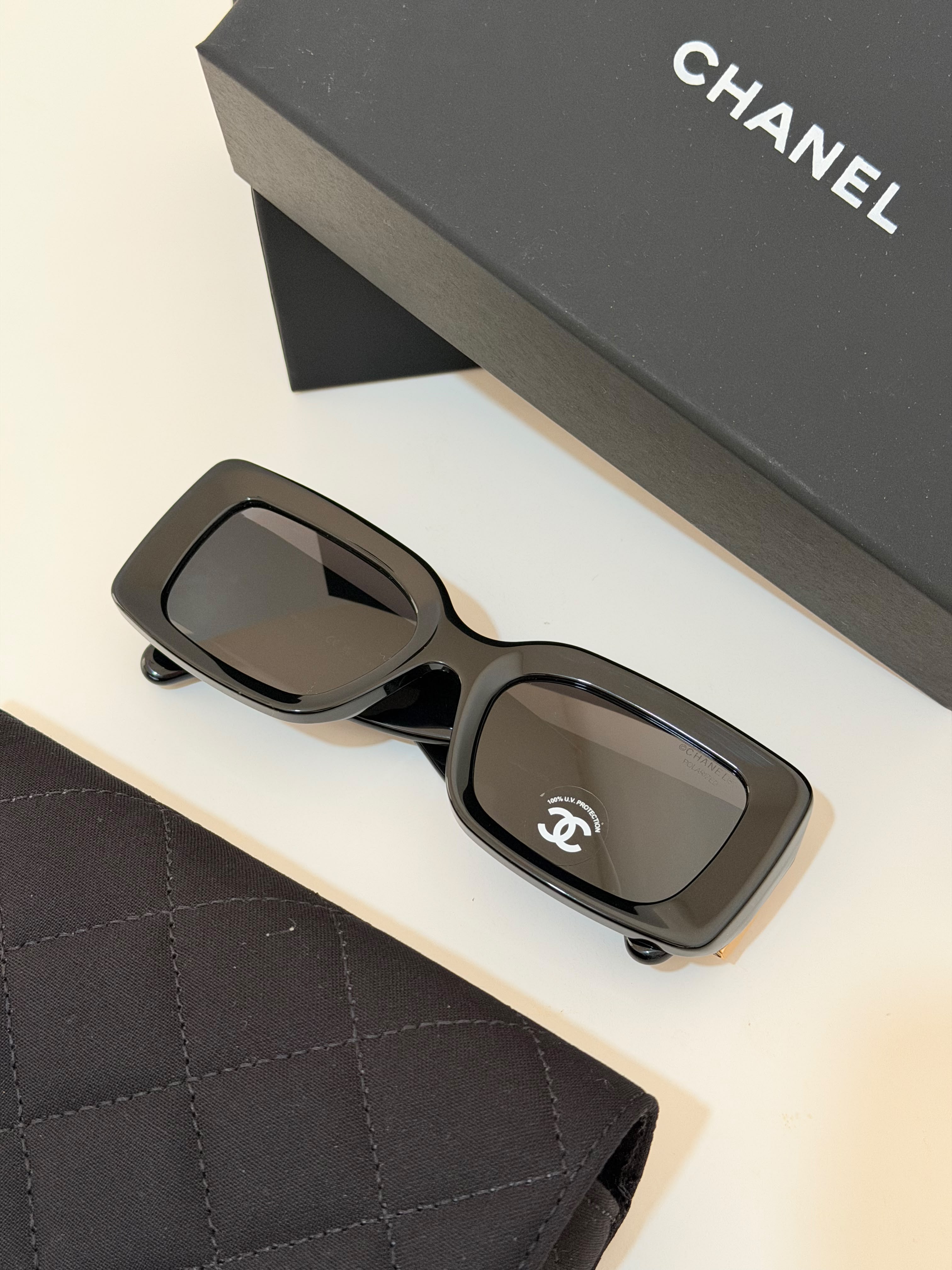 Chanel Rectangle Sunglasses CH5534A