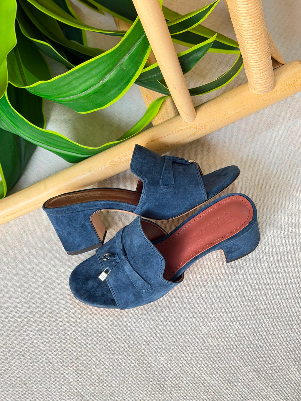 Loro Piana Summer Charms Heeled Sandal