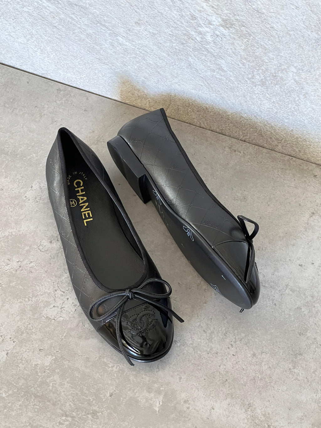Chanel Crocodile Calfskin Ballerina Flats