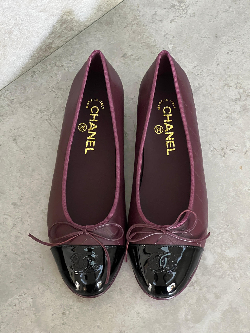 Chanel Crocodile Calfskin Ballerina Flats