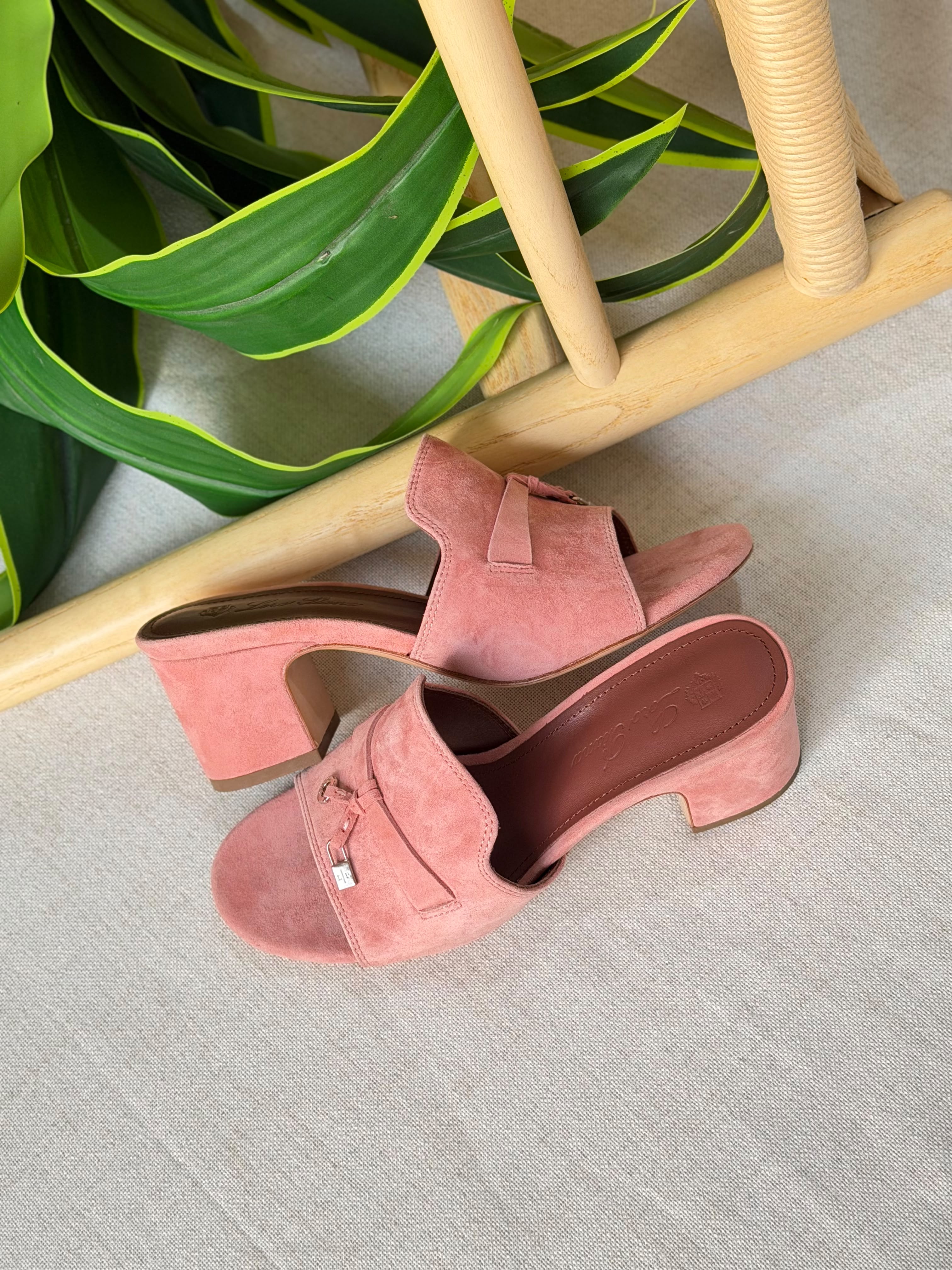 Loro Piana Summer Charms Heeled Sandal