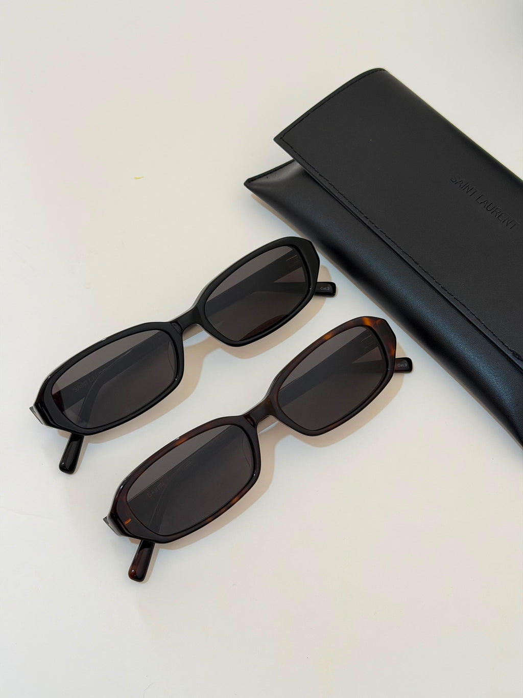 Saint Laurent SL 872 Erin Oval Sunglasses