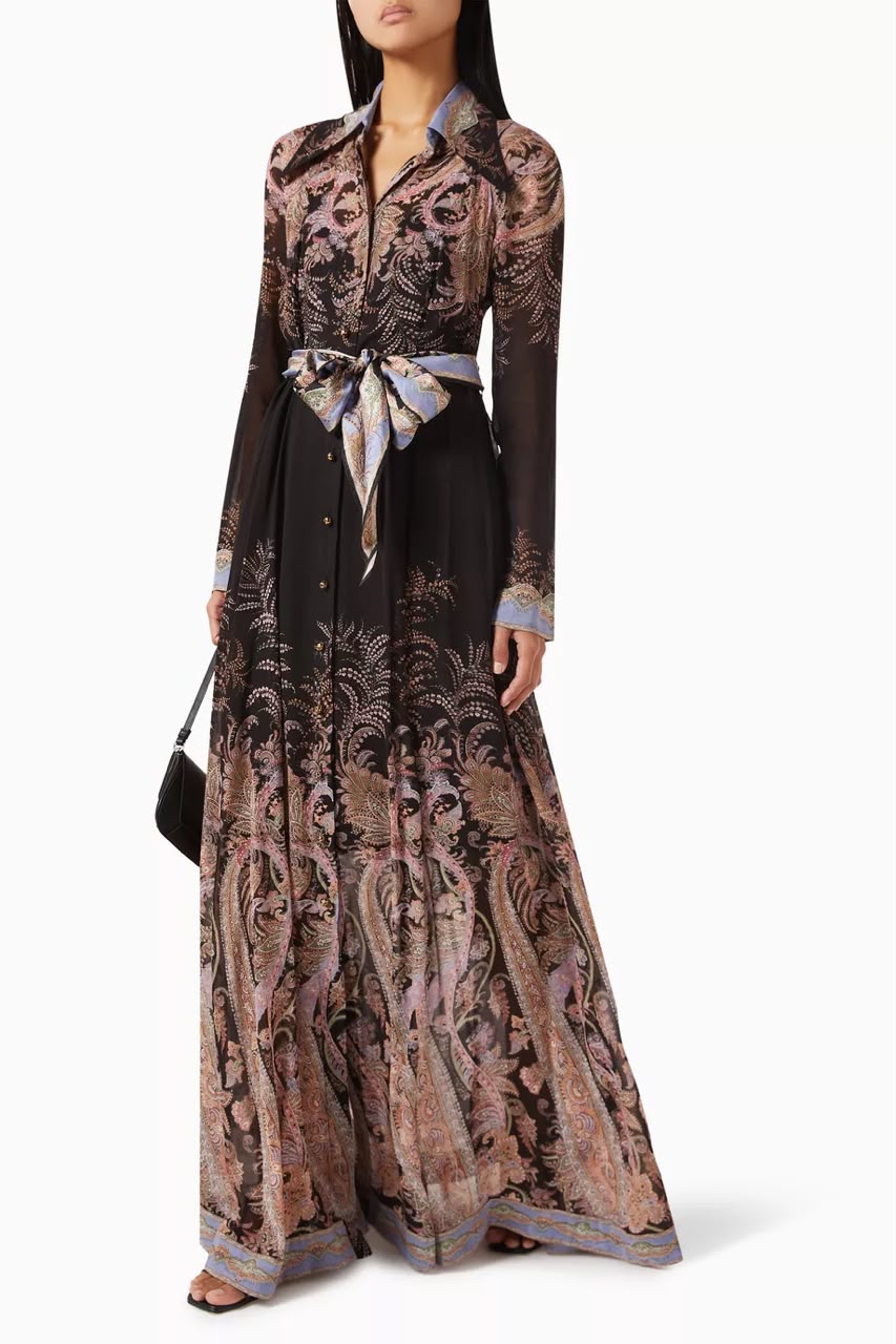 Zimmermann Alchemy Buttoned Maxi Dress