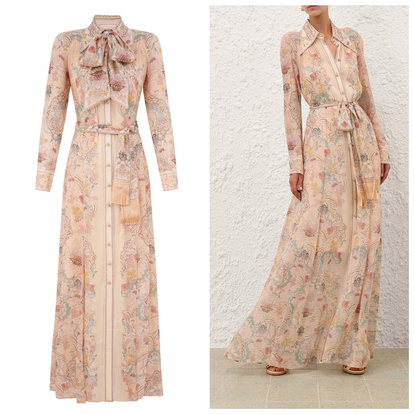 Zimmermann Rebellion Pussybow Dress