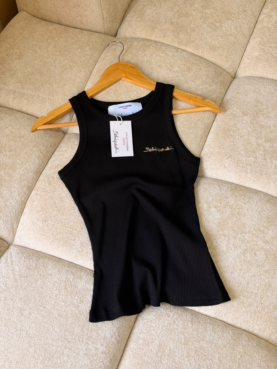 Schiaparelli Ribbed Tank Top