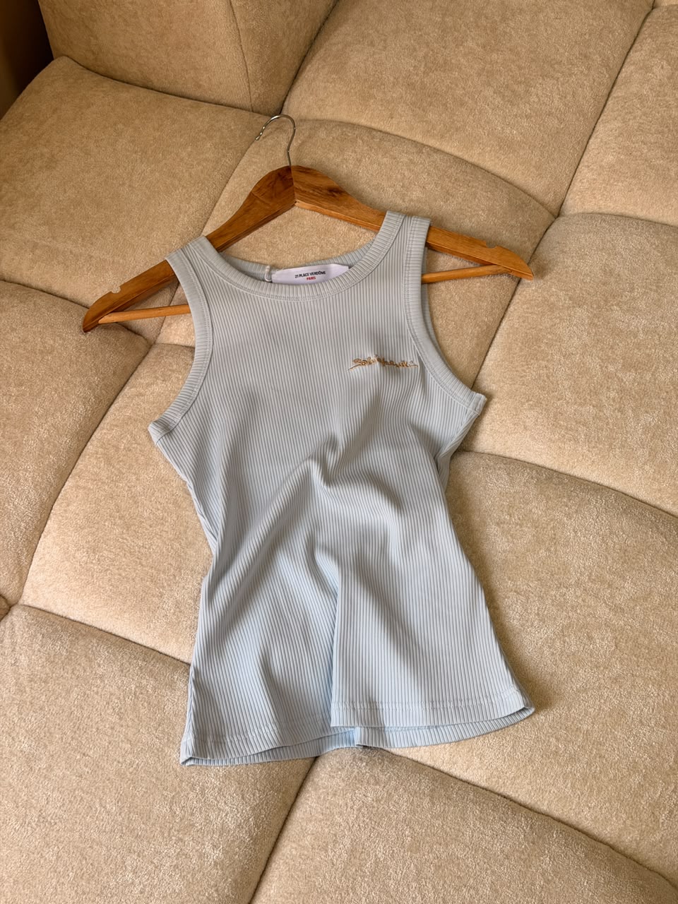 Schiaparelli Ribbed Tank Top