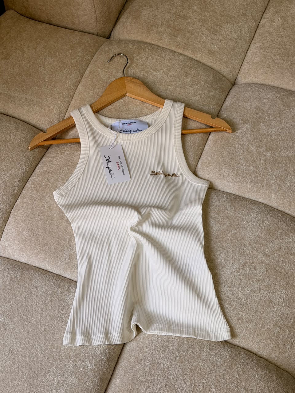 Schiaparelli Ribbed Tank Top