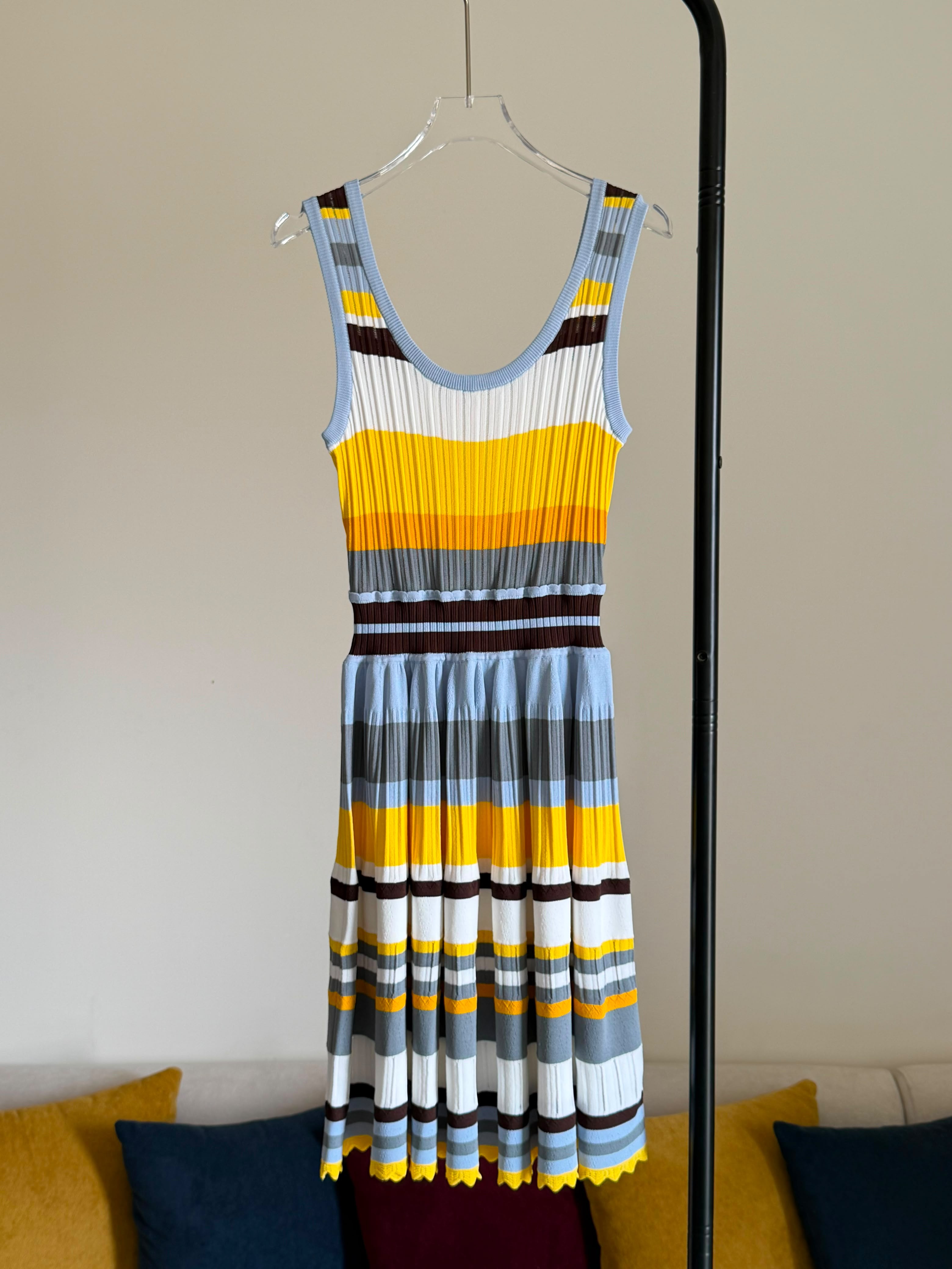 Alaia Multicolor Crinoline Dress