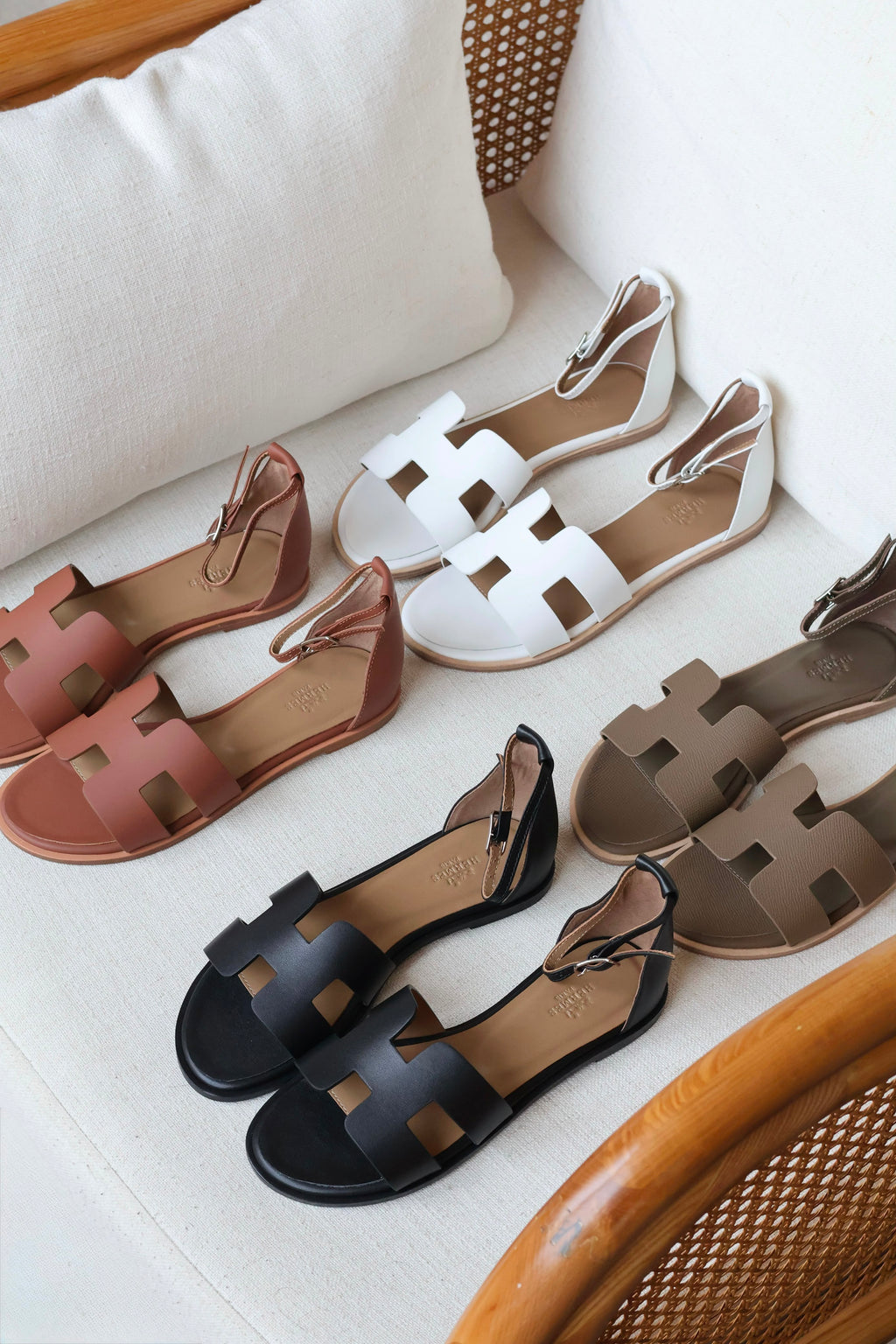 Hermes Santorini sandals