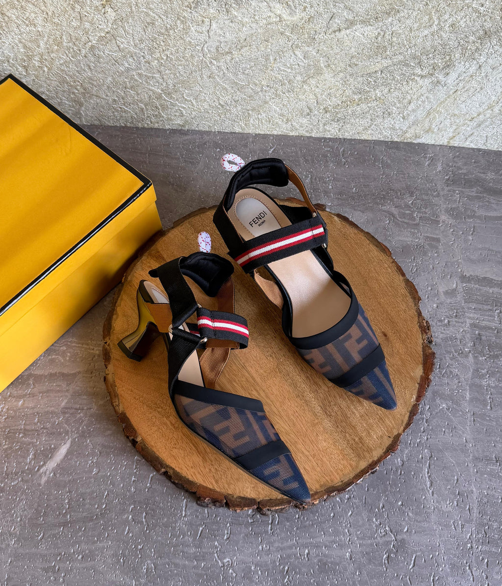 Fendi Colibrì Slingback Pumps