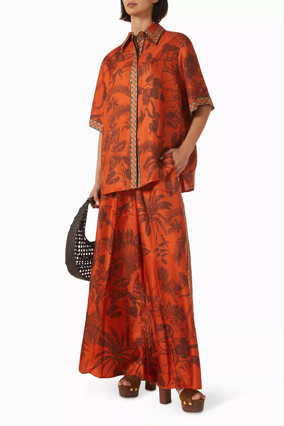 Alemais Monkey Dance Set in Silk