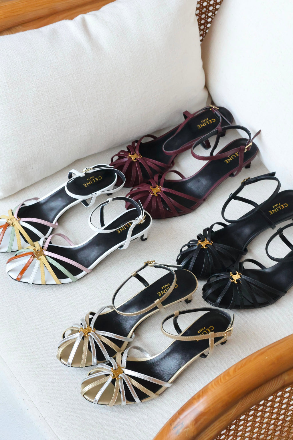 Celine Triomphe Sandals