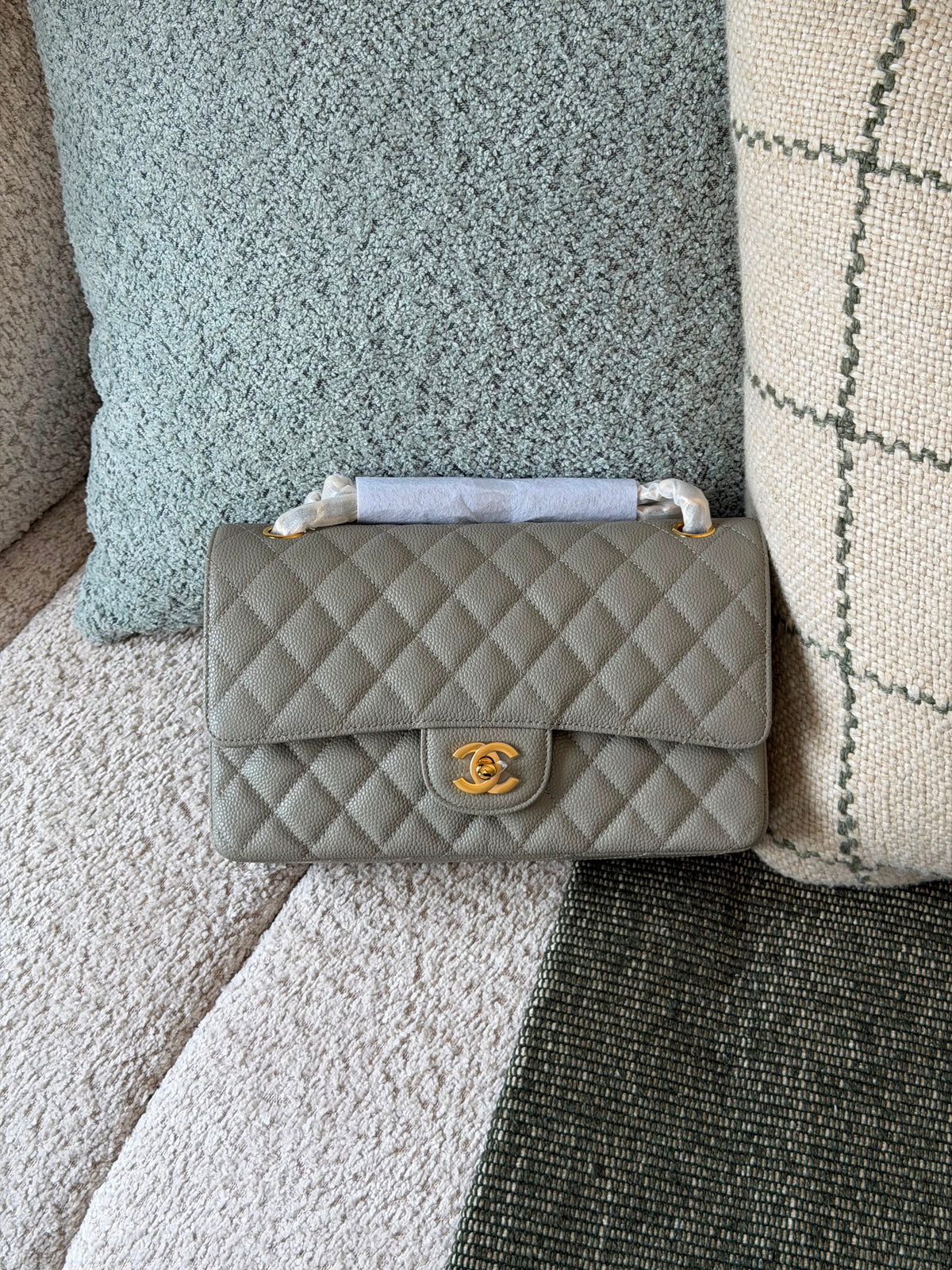 Chanel Medium Classic Double Flap Bag Gold Hardware
