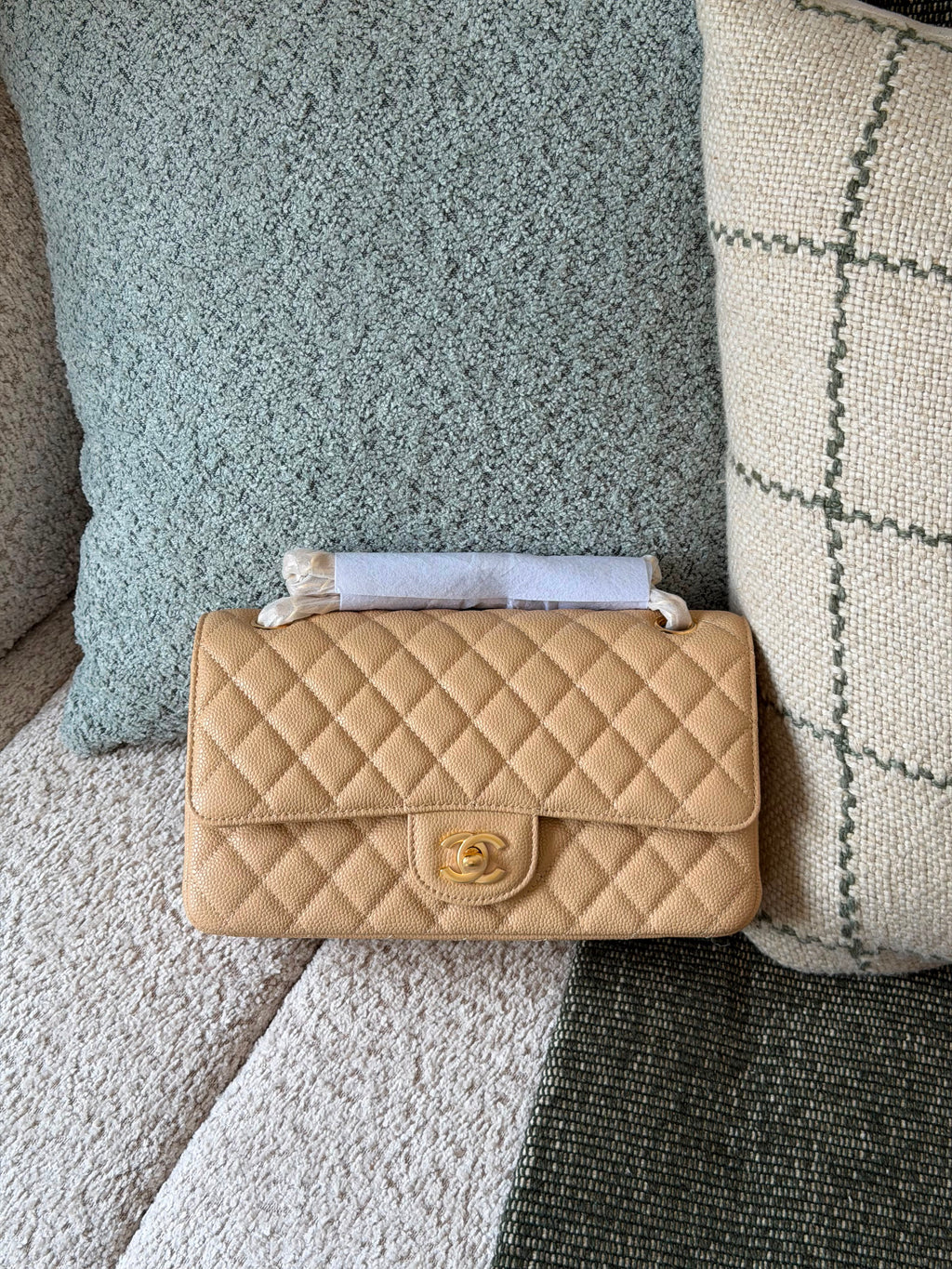 Chanel Medium Classic Double Flap Bag Gold Hardware