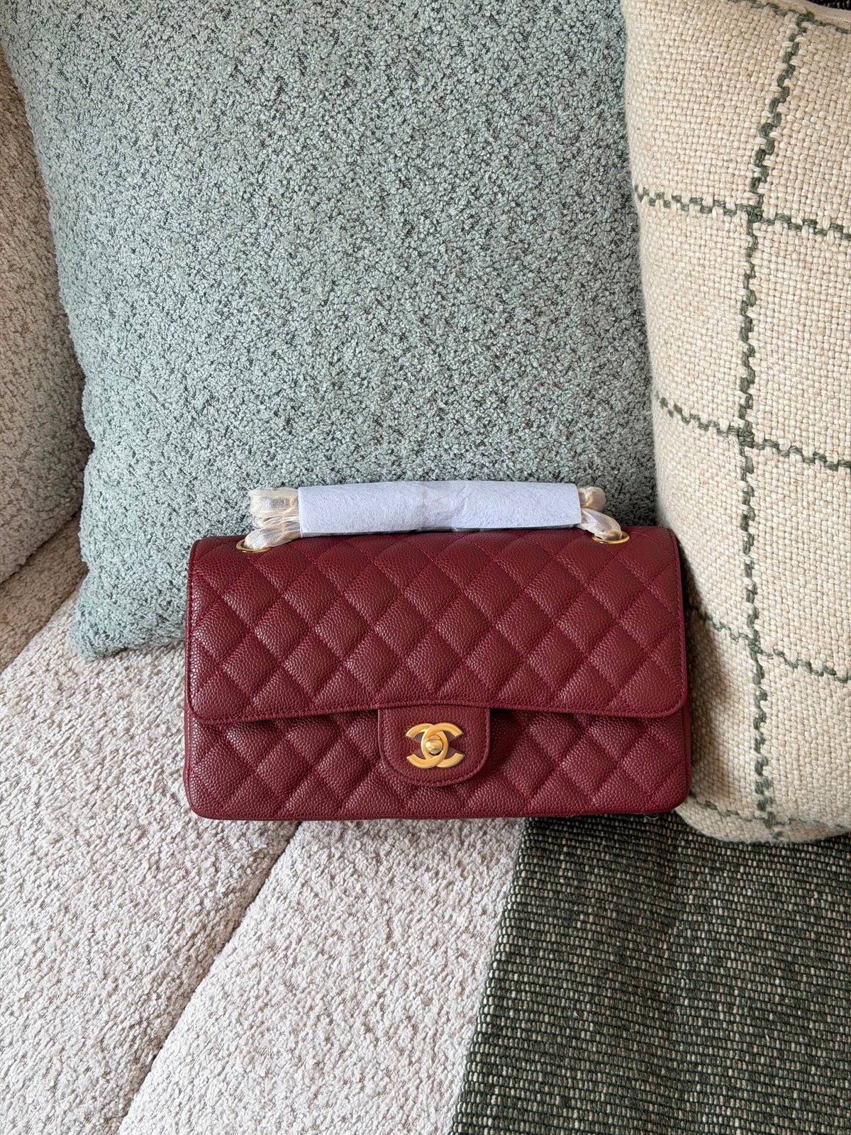 Chanel Medium Classic Double Flap Bag Gold Hardware