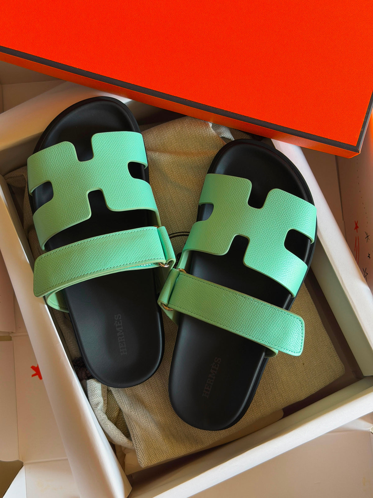 Hermes Chypre Sandals