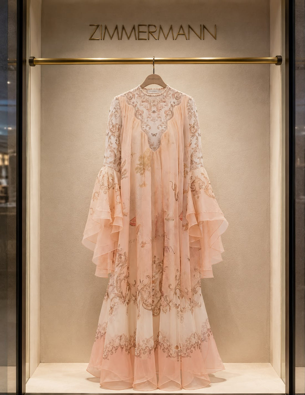 Zimmermann Hypnotic Pink Maxi Dress