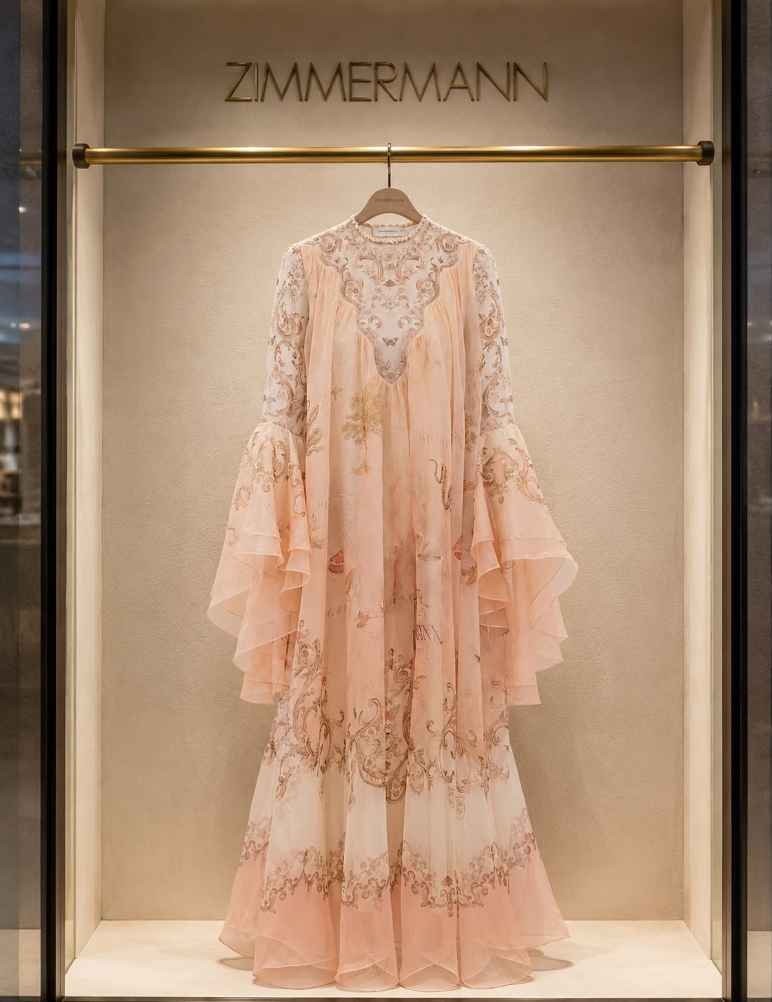 Zimmermann Hypnotic Pink Maxi Dress