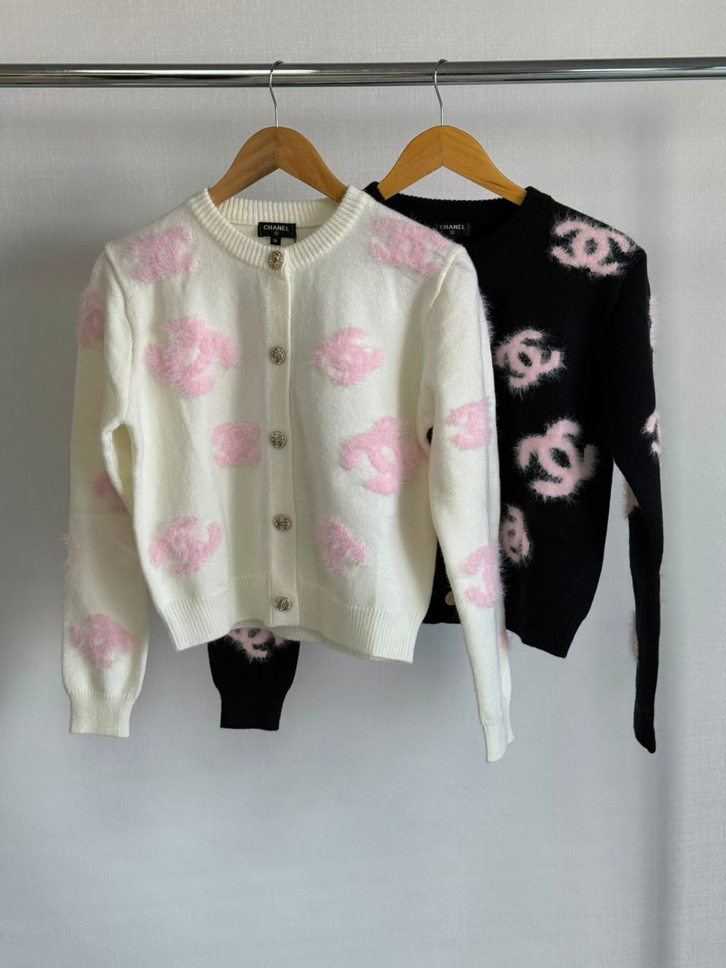 Chanel Knit Cardigan Accented