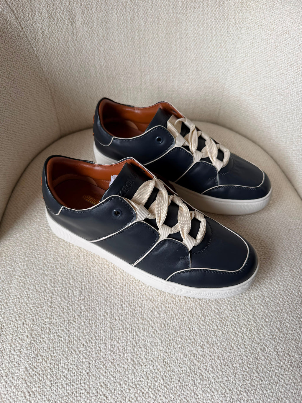 Ermenegildo Zegna Tiziano Leather Sneakers