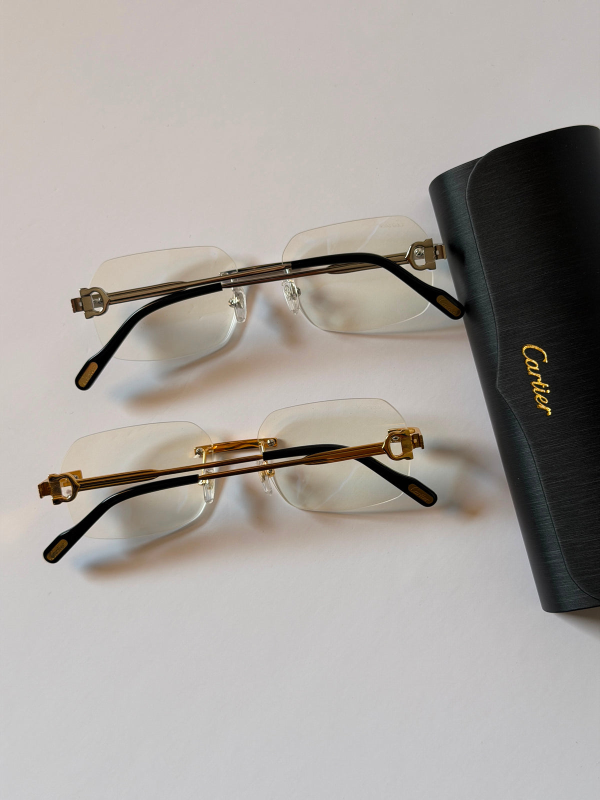 Cartier Première de Cartier Rimless Eyeglasses
