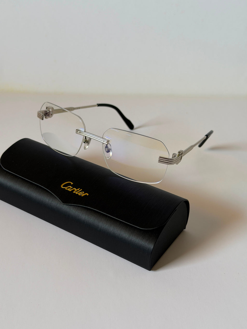 Cartier Première de Cartier Rimless Eyeglasses