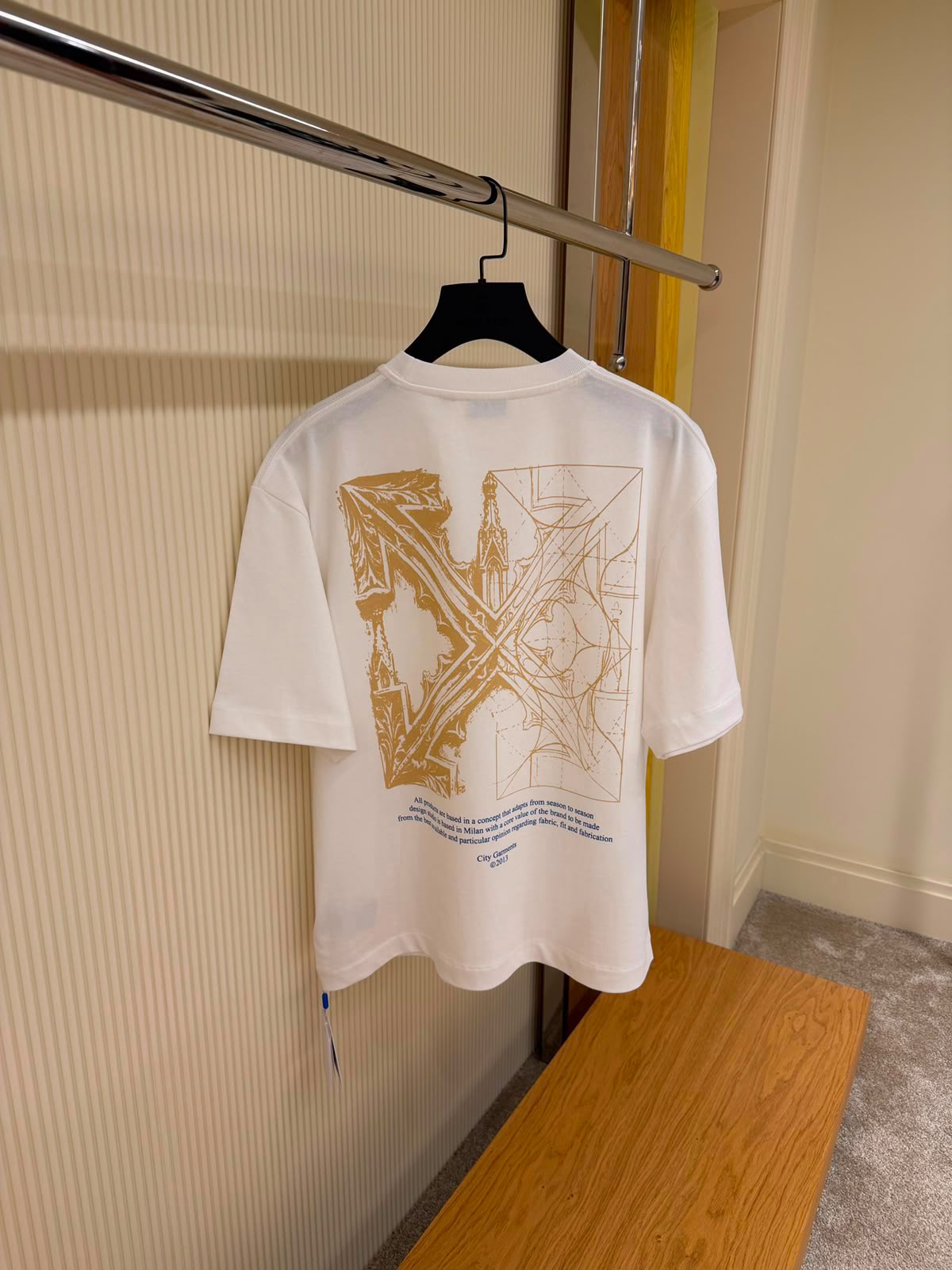 Off-White Milano City Garments Skate T-Shirt