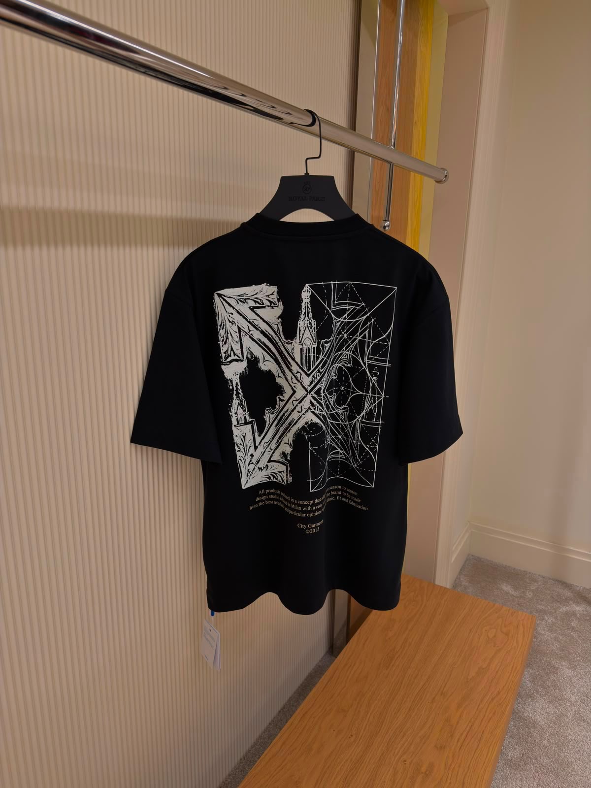 Off-White Milano City Garments Skate T-Shirt
