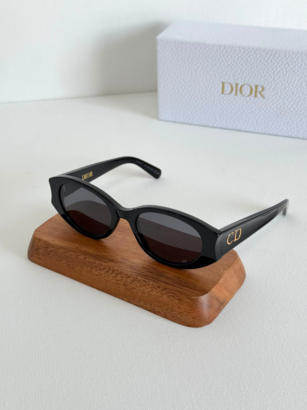 Dior Glow B1I Tortoiseshell Cat-Eye Sunglasses