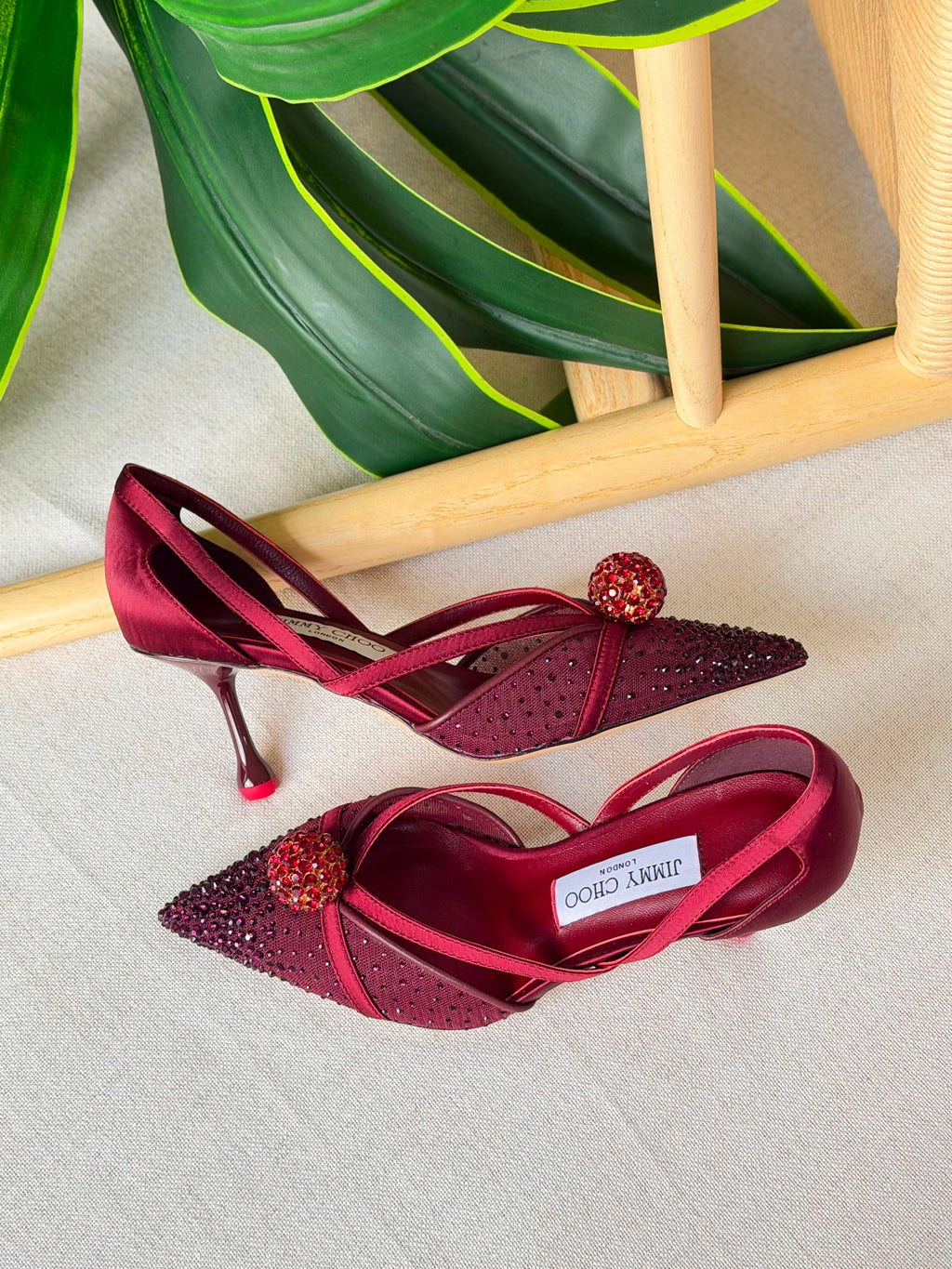 Jimmy Choo Sarai Dorsay 80 Pumps