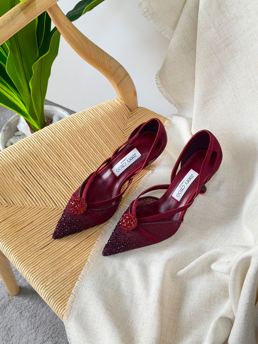 Jimmy Choo Sarai Dorsay 80 Pumps