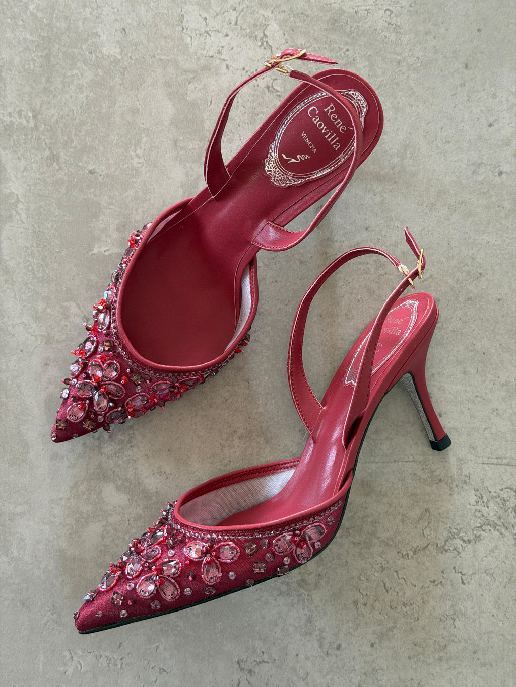 Rene Caovilla Slingback Pumps