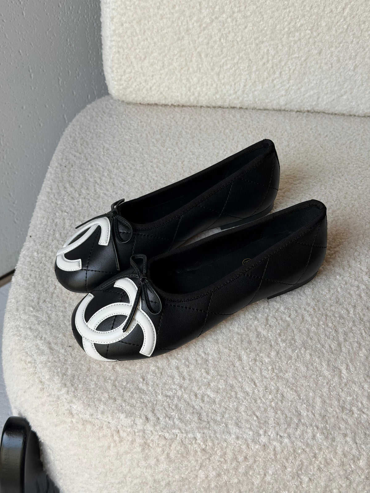 Chanel Lambskin Ballet Flats