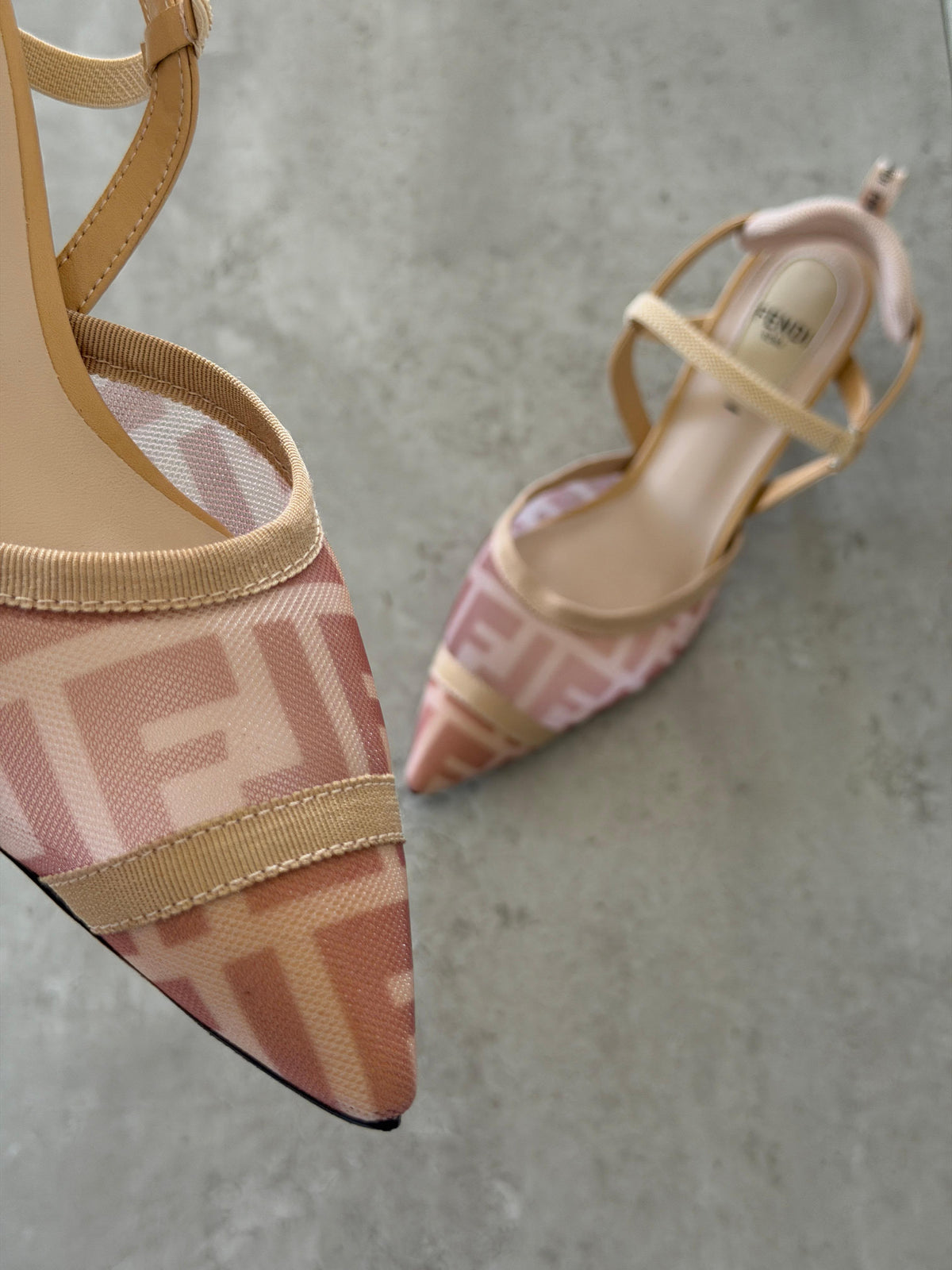 Fendi Colibrì Slingback Pumps