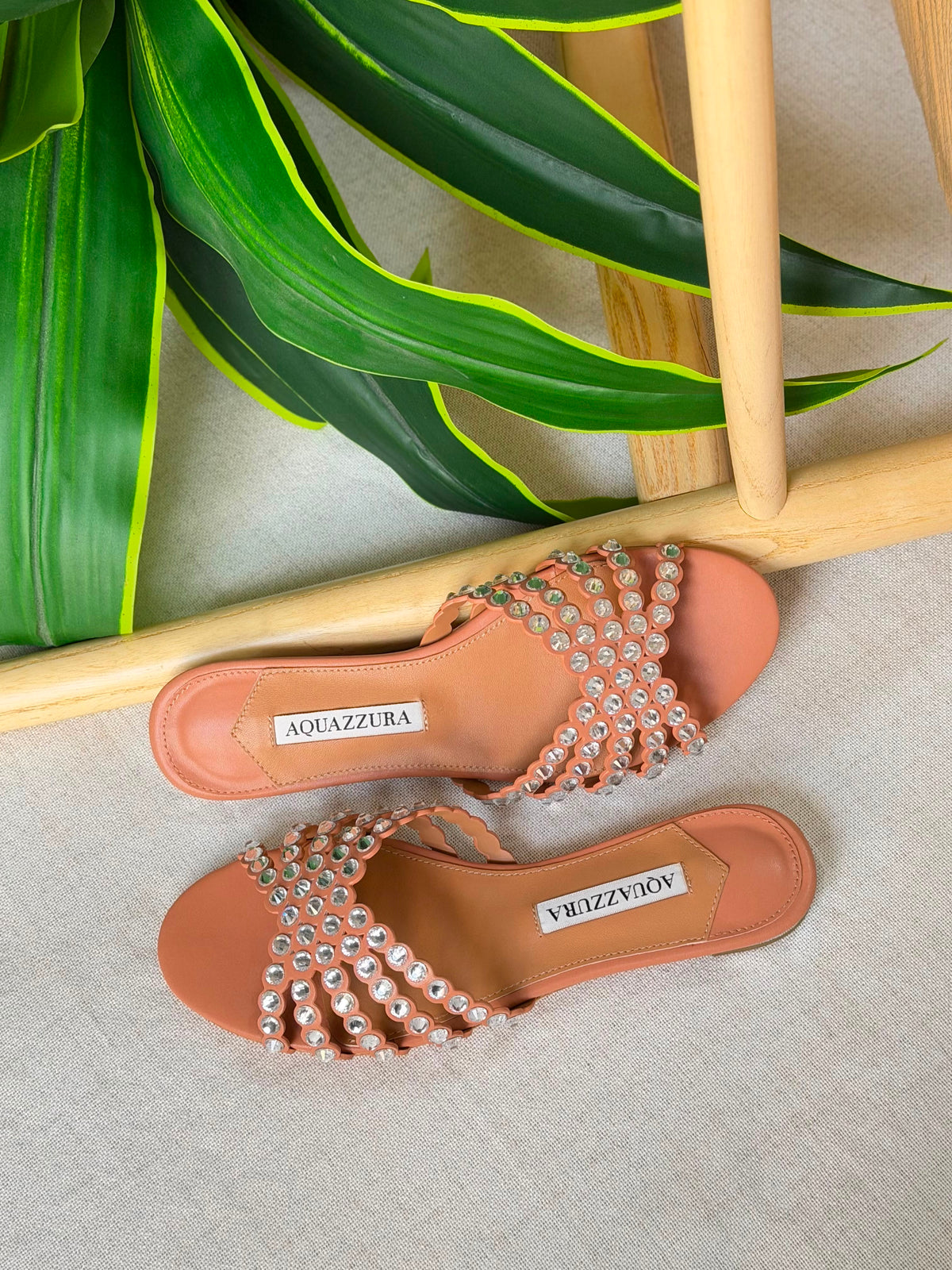 Aquazzura Tequila Flat Slides