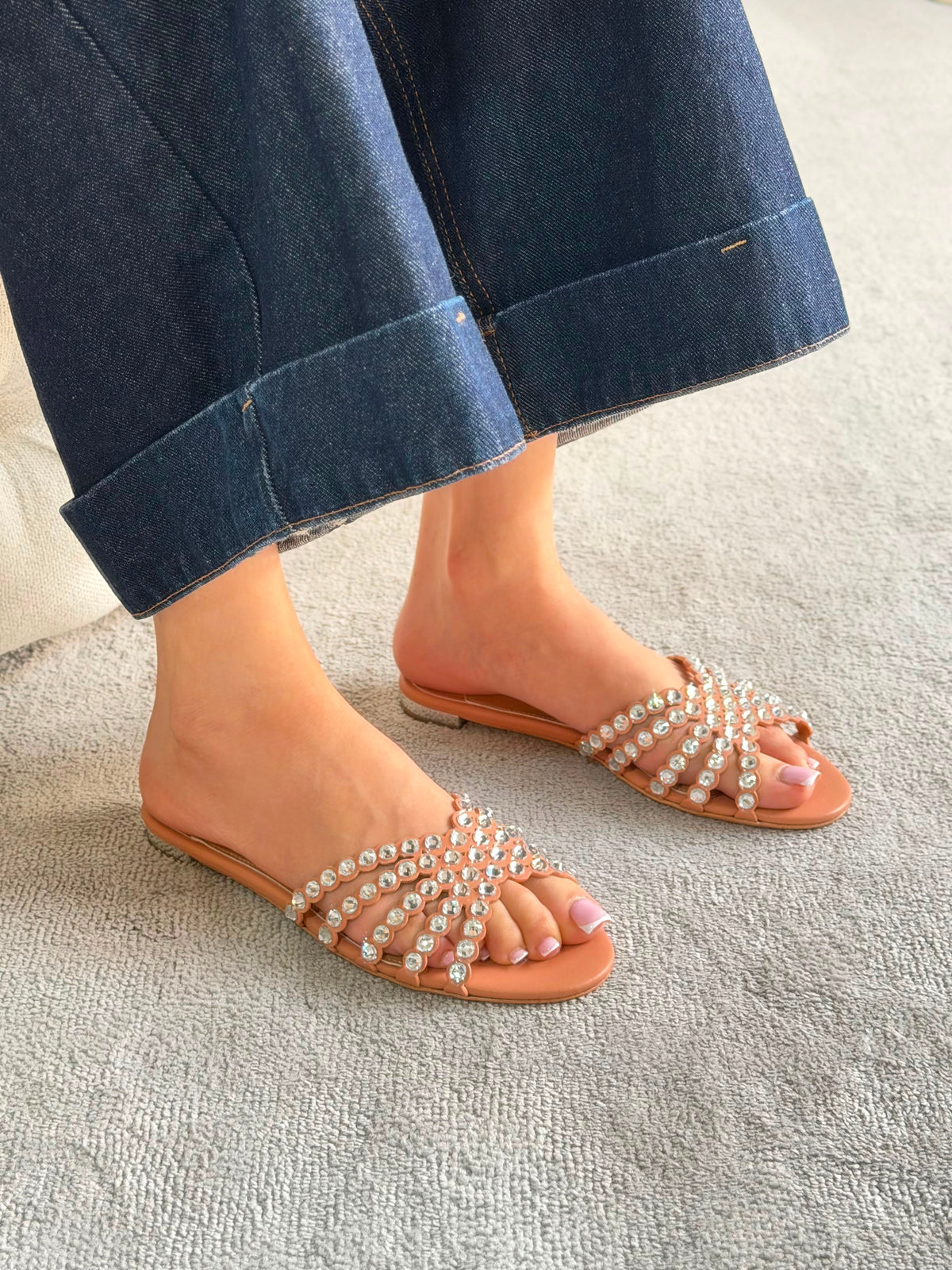 Aquazzura Tequila Flat Slides