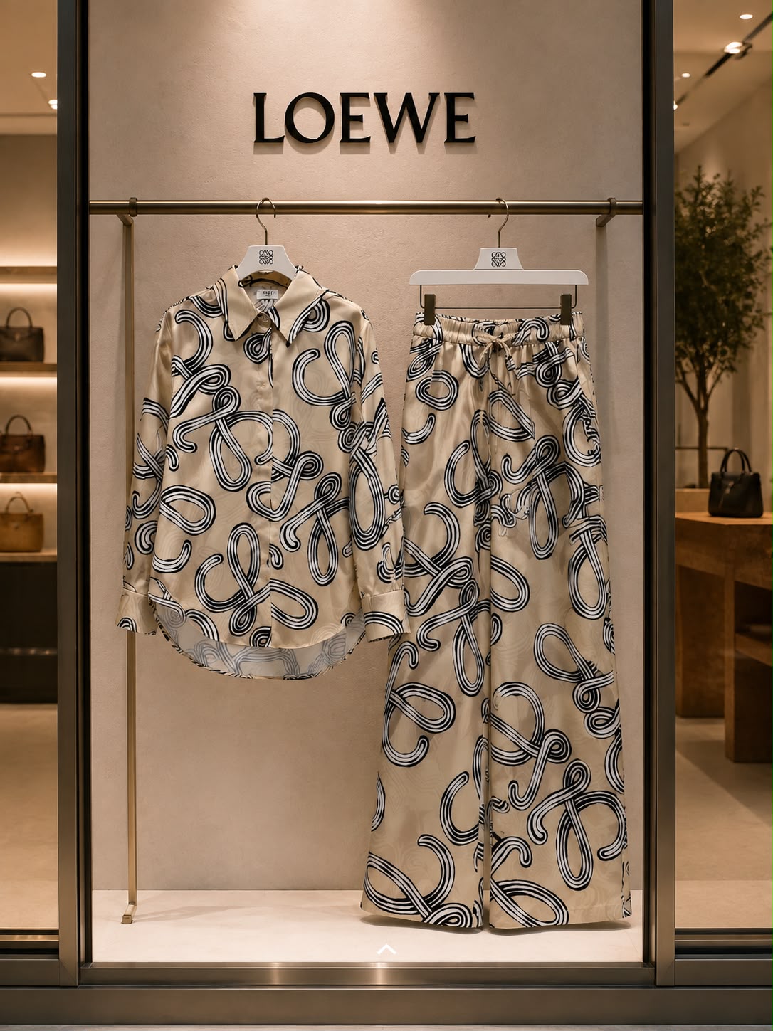 Loewe & Paula's Ibiza Anagram-Printed Set