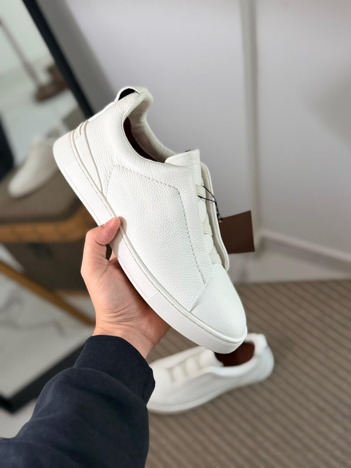 Zegna Triple Stitch Sneakers