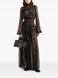 Dolce & Gabbana Silk Floral Maxi Dress