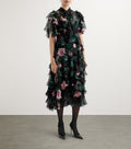 Dolce & Gabbana Silk Chiffon Tiered Dress