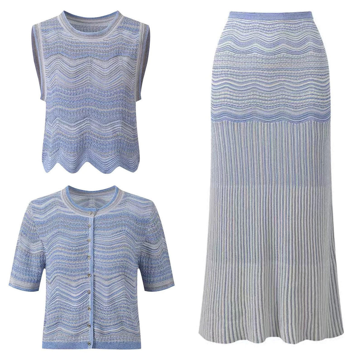 Sandro Maxi Decorative Knit Set