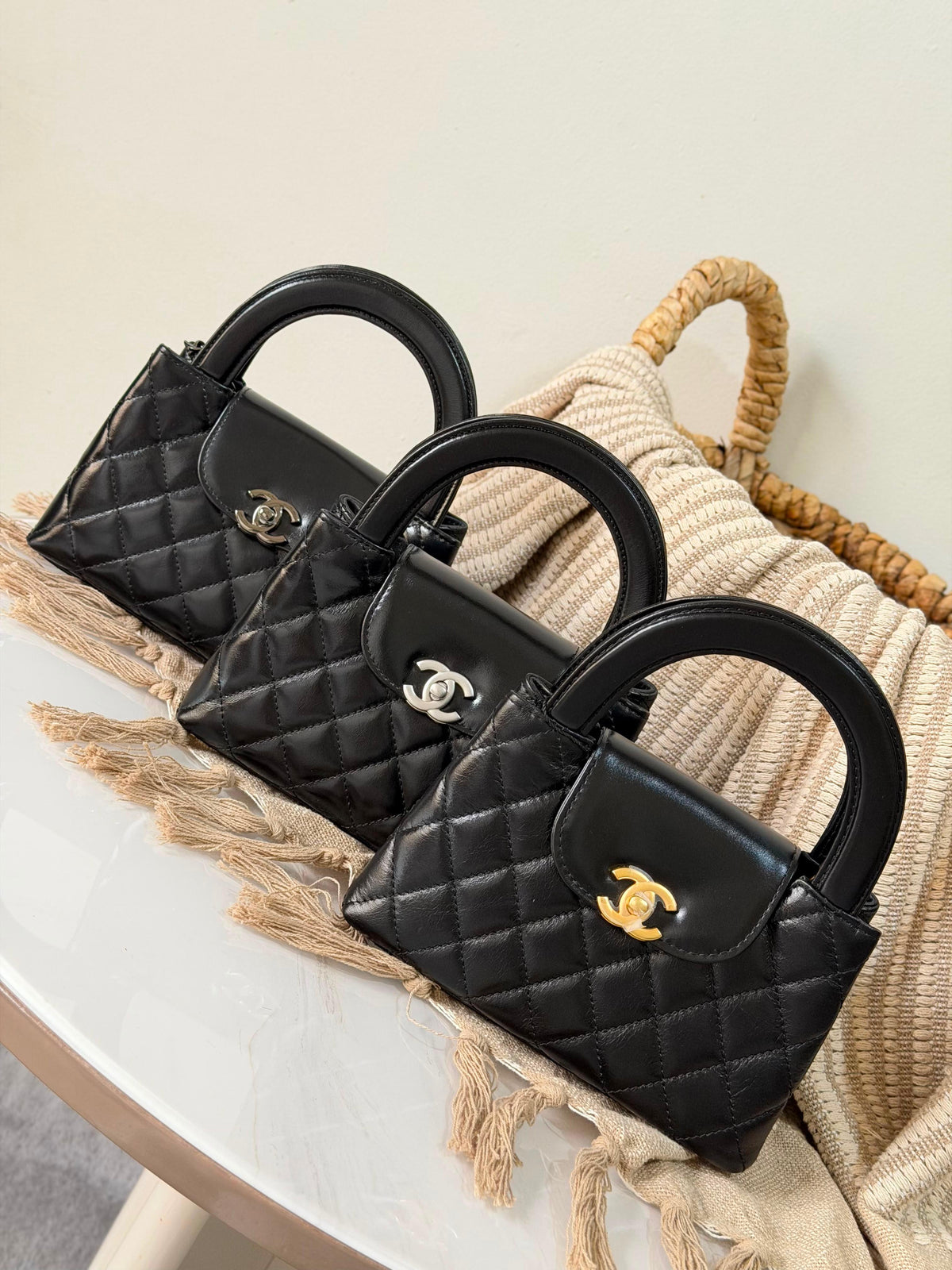 Chanel Nano Kelly Shopper Bag