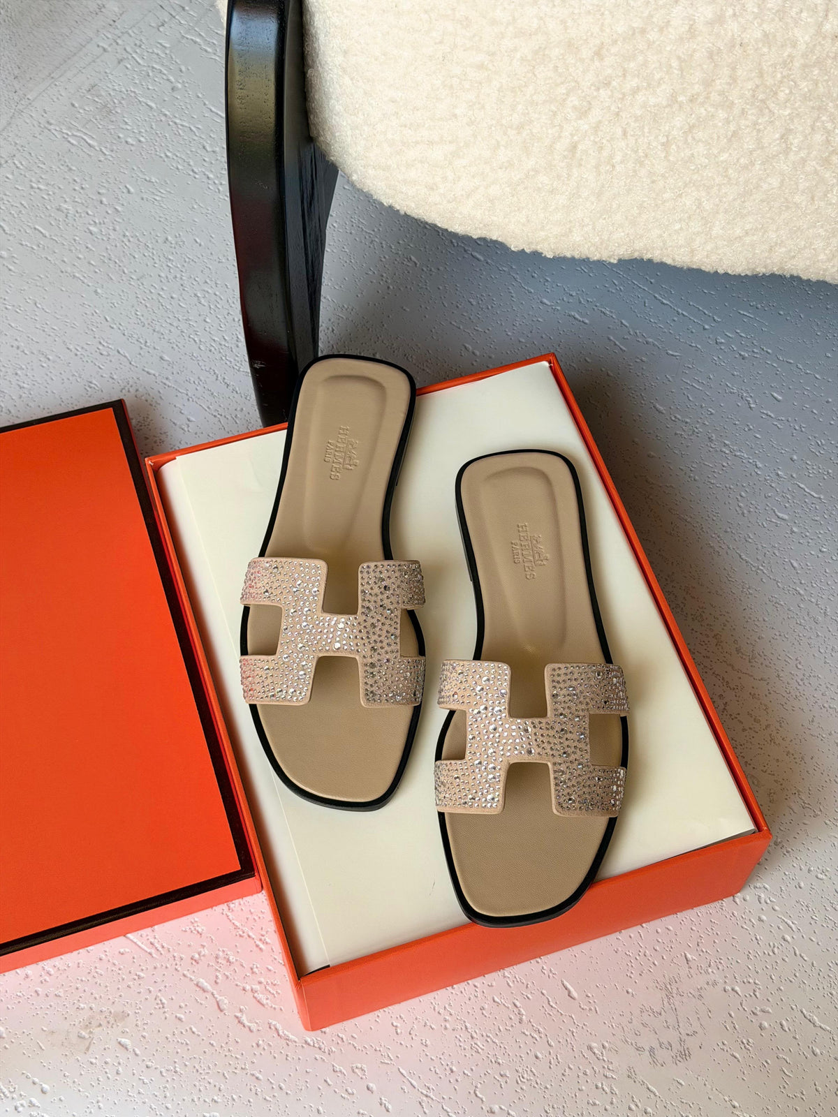 Hermes Oran Sandals