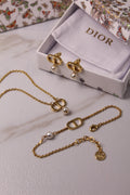 Dior Petit CD Pearl Jewelry Full Set