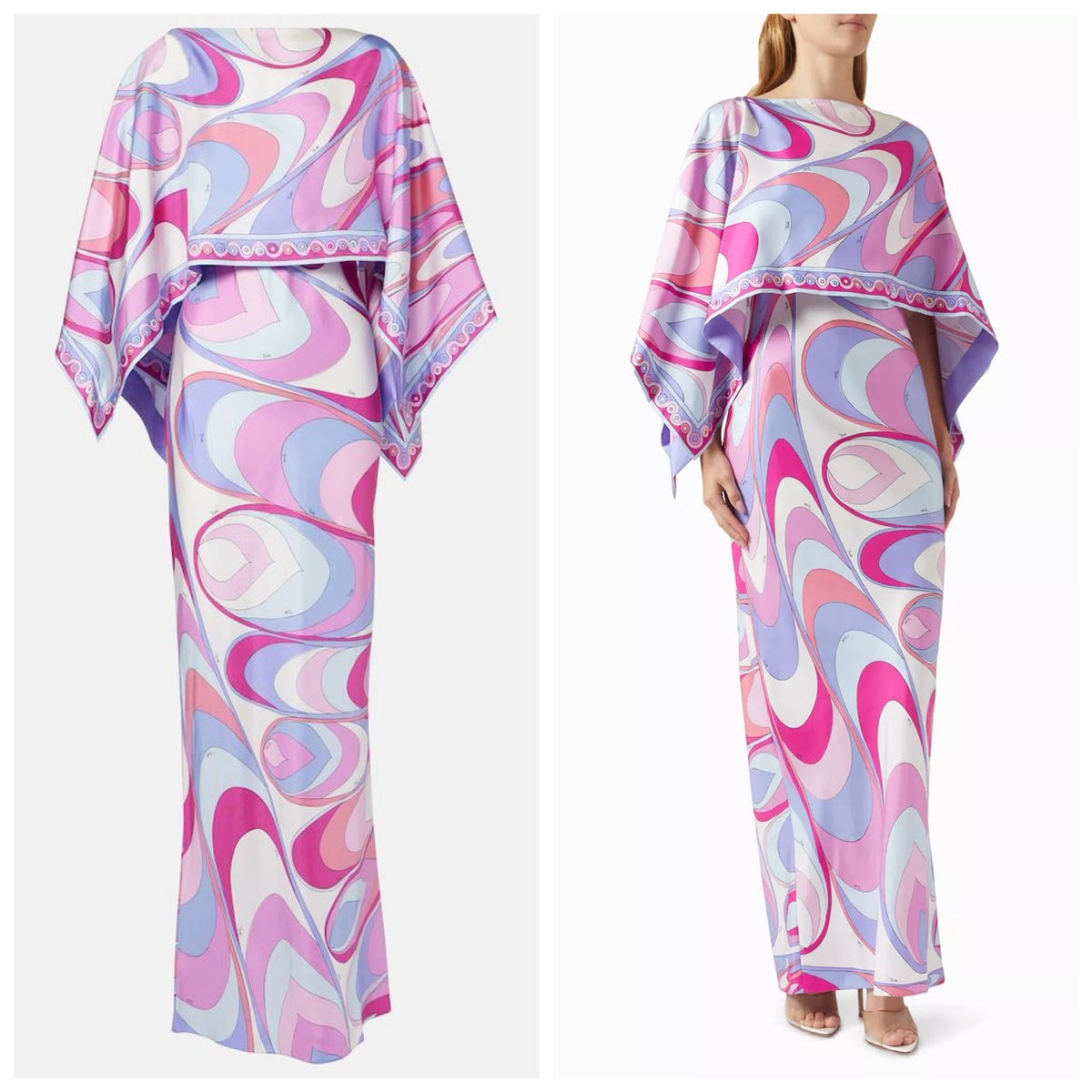 Pucci Onde-Print Silk Dress