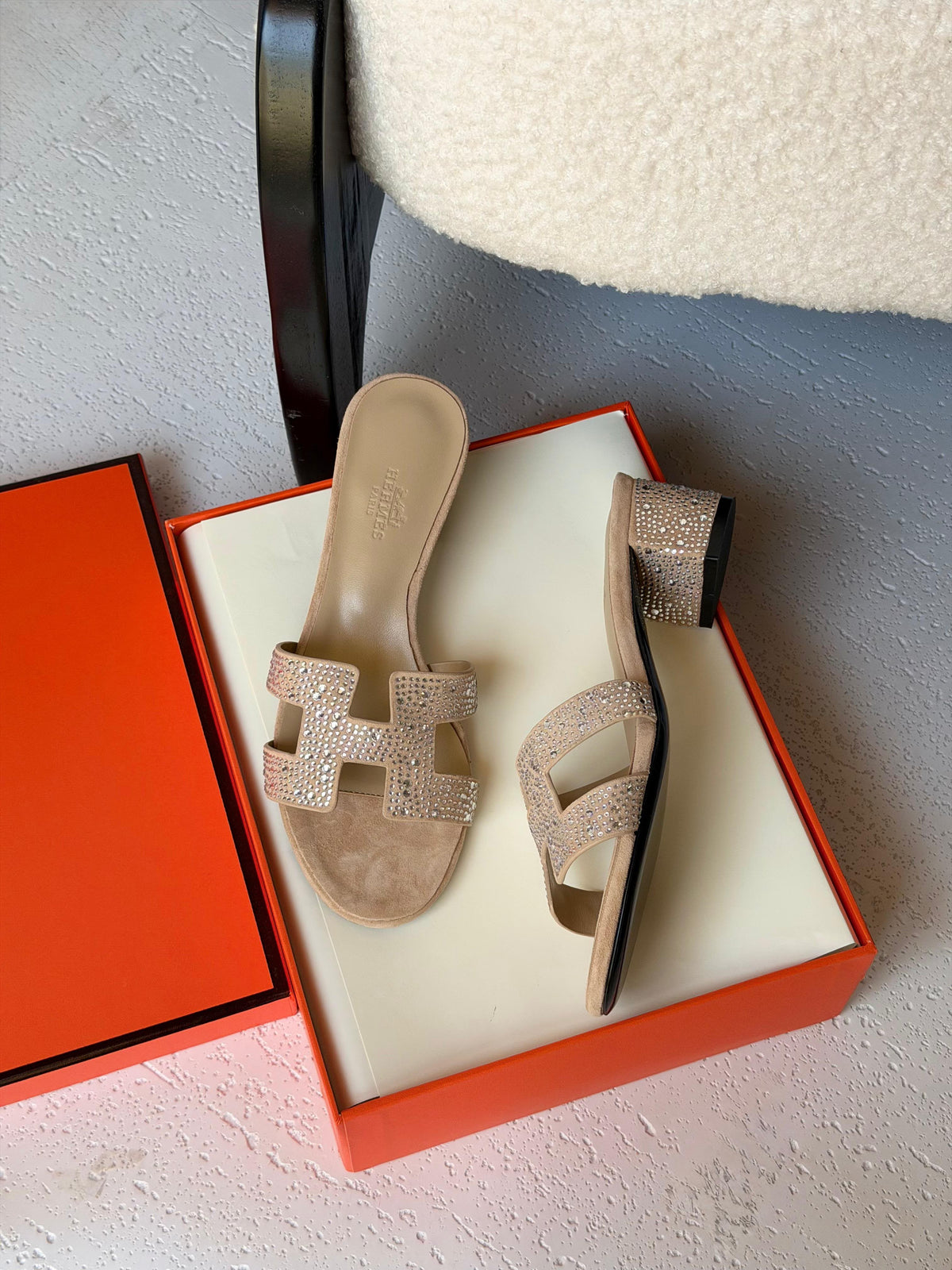 Hermes Oran Sandals