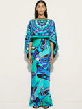 Pucci Orchidee Print Silk Dress