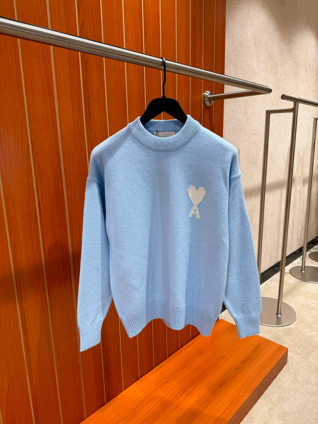 AMI Paris Ami de Coeur Crewneck Sweater